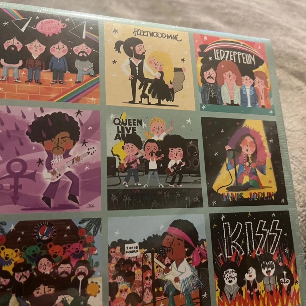 Rock’N Roll 2024 Biographical Wall Calendar. New